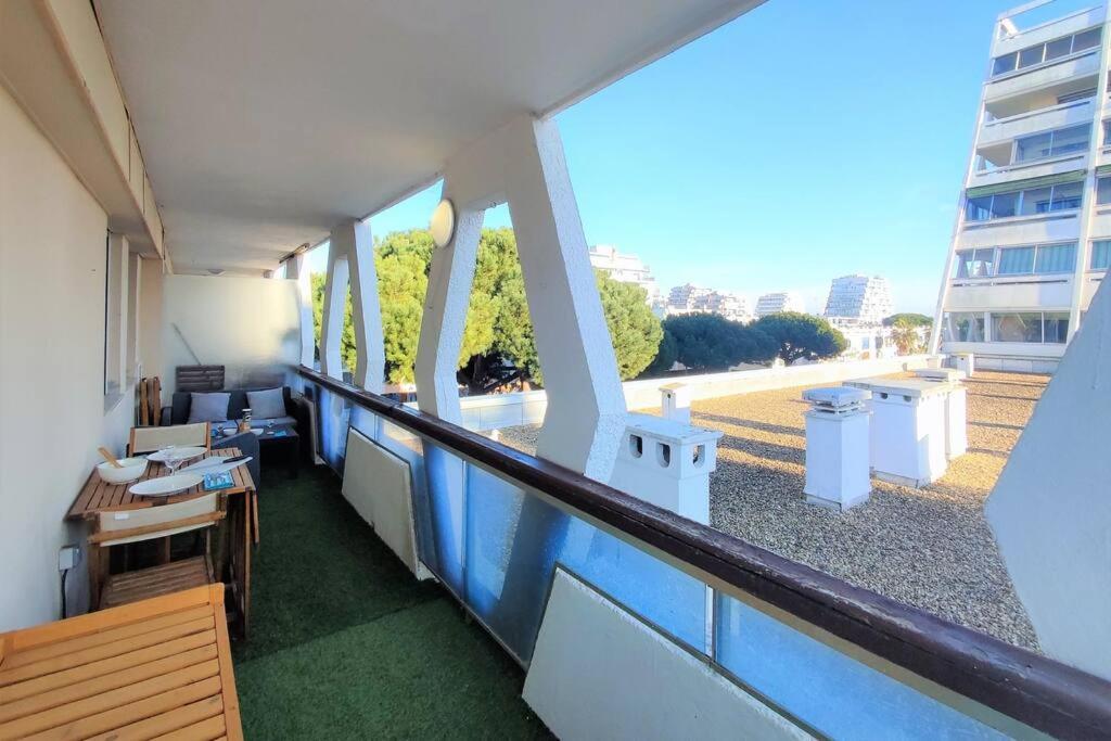 Appartamento Grand Voile - Hyper Centre, Climatisation, Vue Panoramique Sur L'Architecture De La Grande Motte Esterno foto