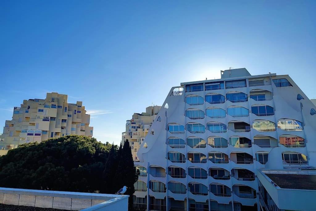 Appartamento Grand Voile - Hyper Centre, Climatisation, Vue Panoramique Sur L'Architecture De La Grande Motte Esterno foto