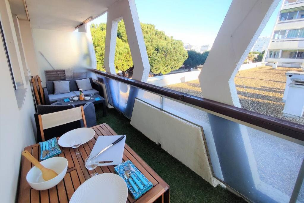 Appartamento Grand Voile - Hyper Centre, Climatisation, Vue Panoramique Sur L'Architecture De La Grande Motte Esterno foto